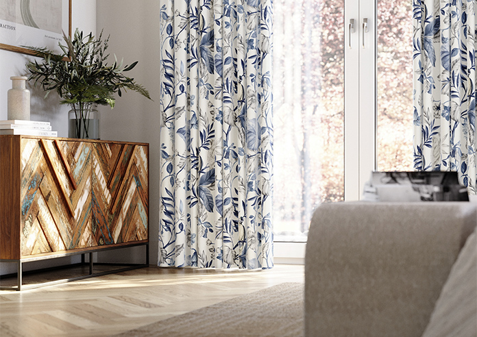 Iquitos, Indigo - Made to Measure Curtains - Image 5